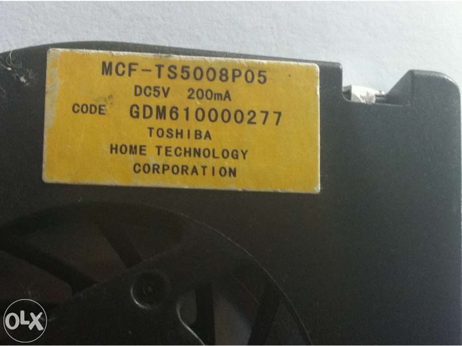 Cooler Toshiba G20