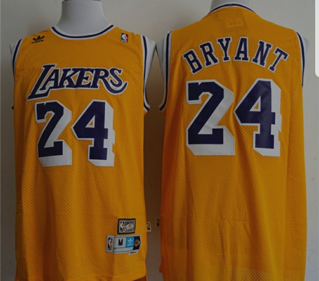 Camisola NBA dos LA Lakers, do lendário jogador Kobe Bryant