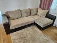 Narożnik kanapa sofa łóżko
