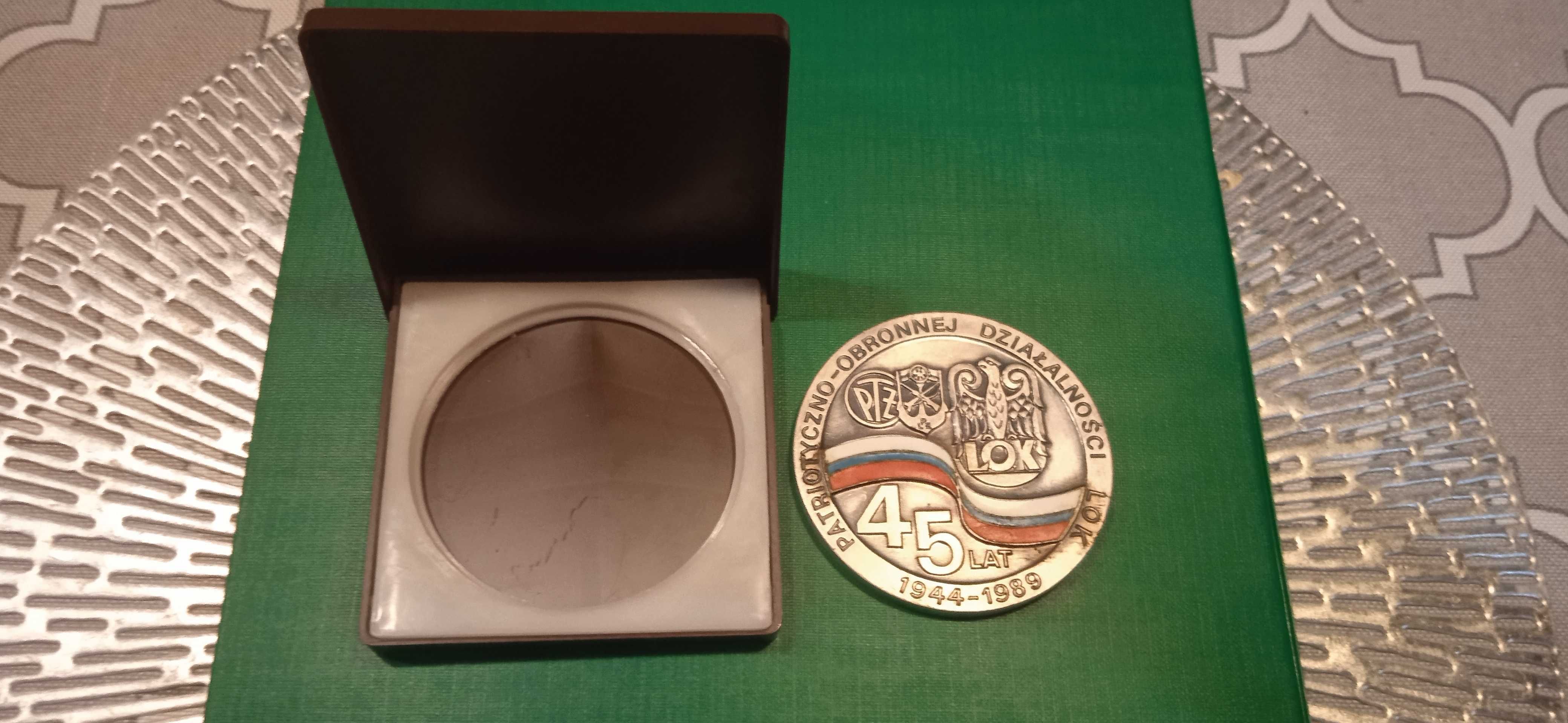 Medal 45 Lat LOK Patriotyczno Obronnej Działalności