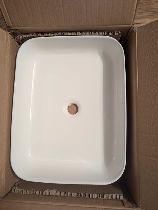 Umywalka Defra Vieneto  nablatowa 50cmx39cm.x14cm.