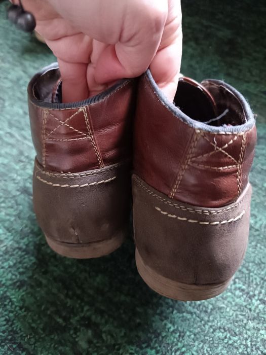 Туфлі утеплені, шкіряні 41 р