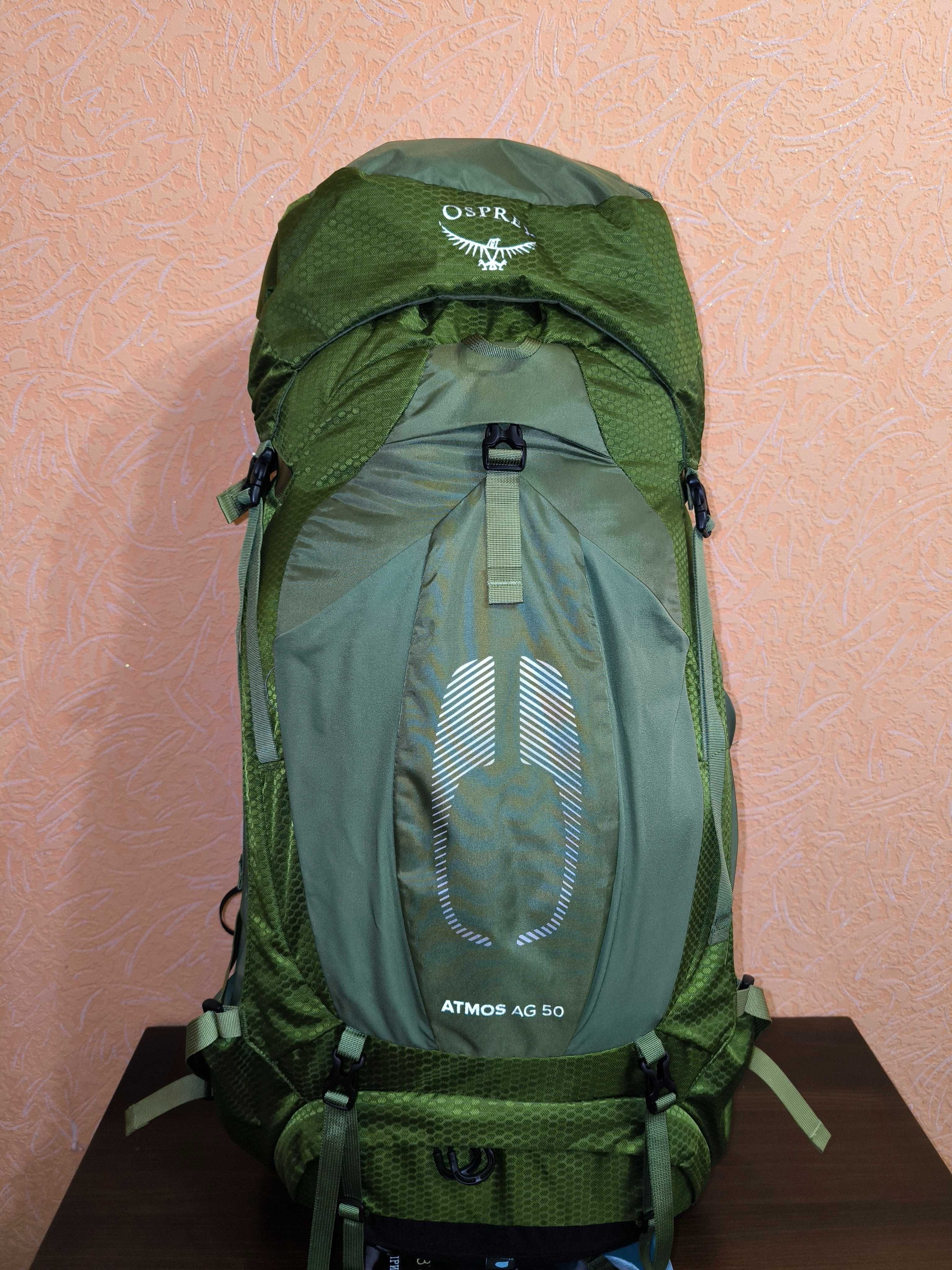 Наплічник рюкзак туристичний трекінговий Osprey Atmos AG 50 L/XL