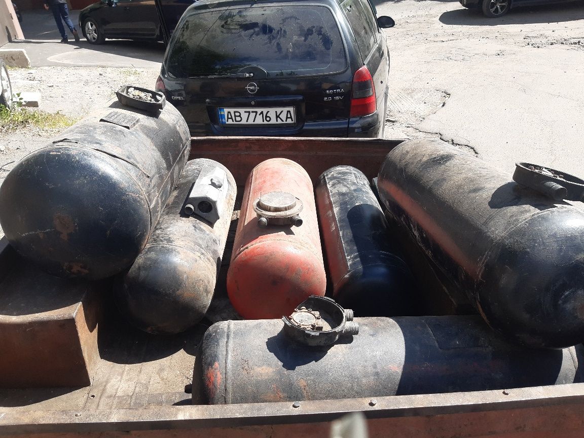 Балон газовый пропан метан под запаску разные обьемы розборка опель