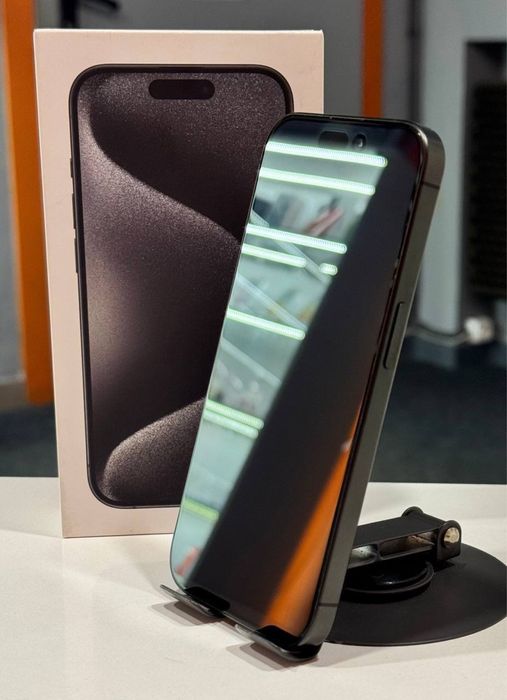 Смартфон iPhone 15 Pro на 256ГБ, стан 9,9/10 ГАРАНТІЯ Київ