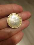 Moneta 1 Euro z 2002 Włochy