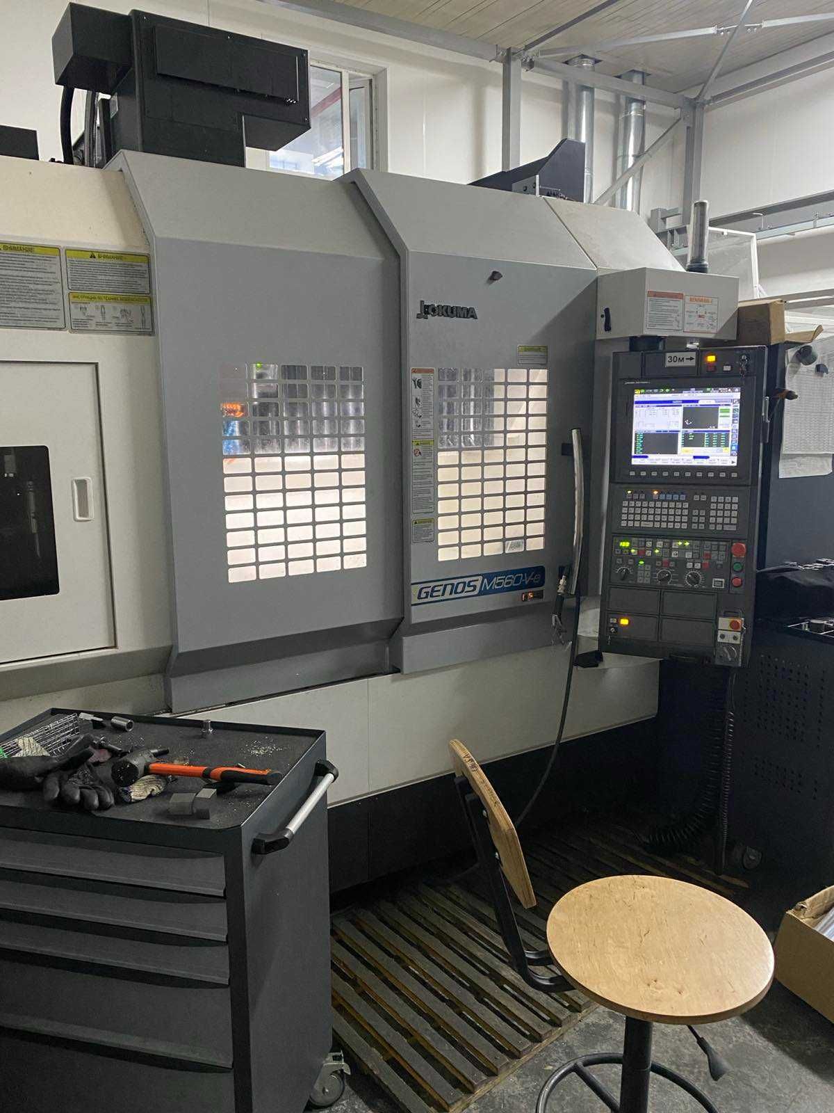 Вертикально-фрезерный обрабат.центр OKUMA  Genos V560-V-e в т.ч. 4 ось
