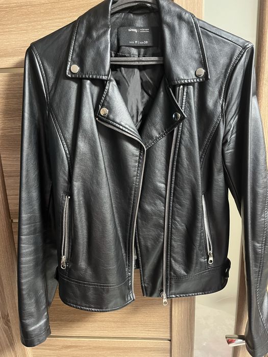 Косуха куртка зі штучної шкіри