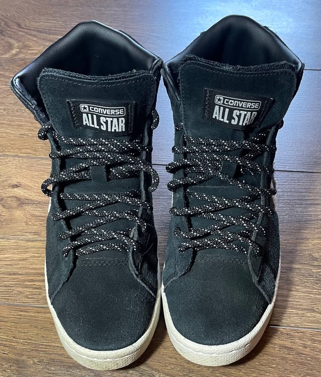 Converse leather high top