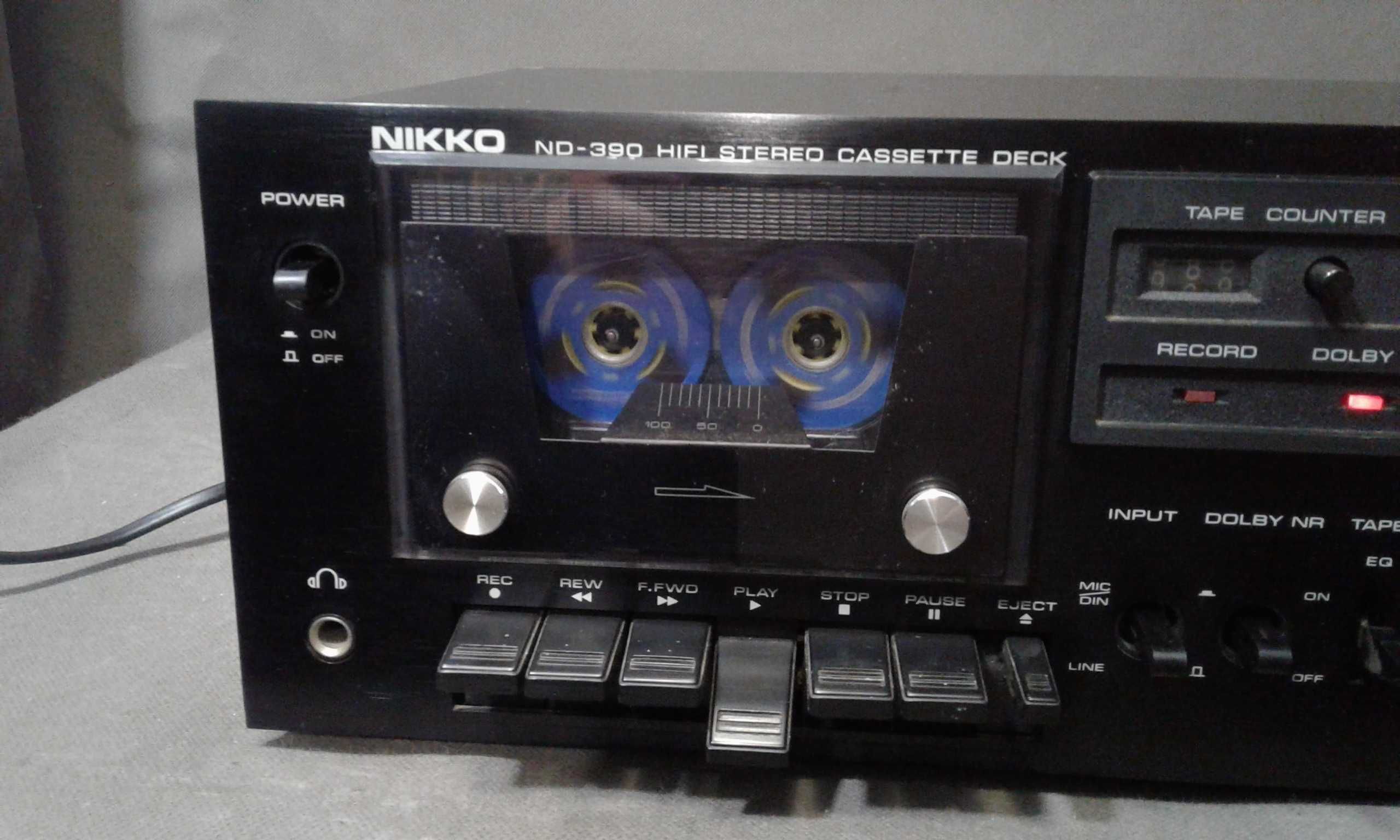 NIKKO ND-390, magnetofon kasetowy