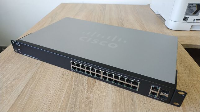 Коммутатор Cisco SG200-26. 26-port Gigabit Smart Switch RJ45