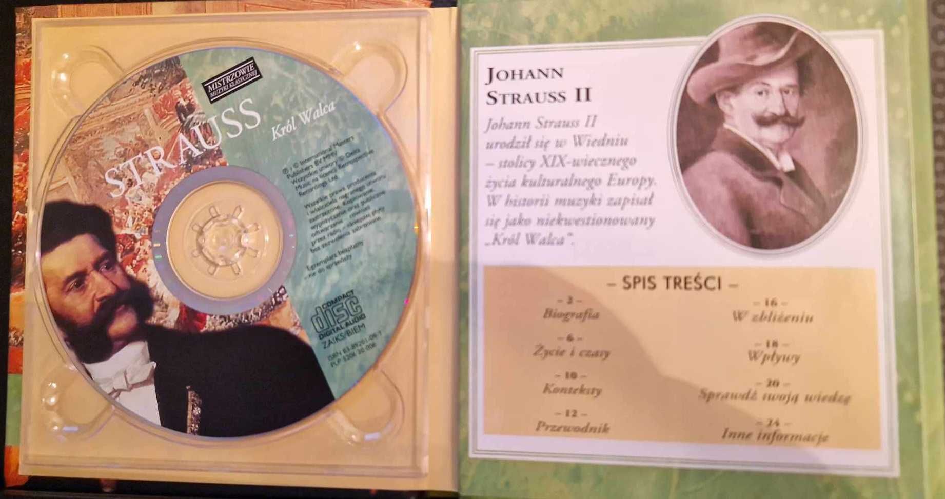 J. Strauss II Król Walca - Mistrzowie Muzyki Klasycznej CD