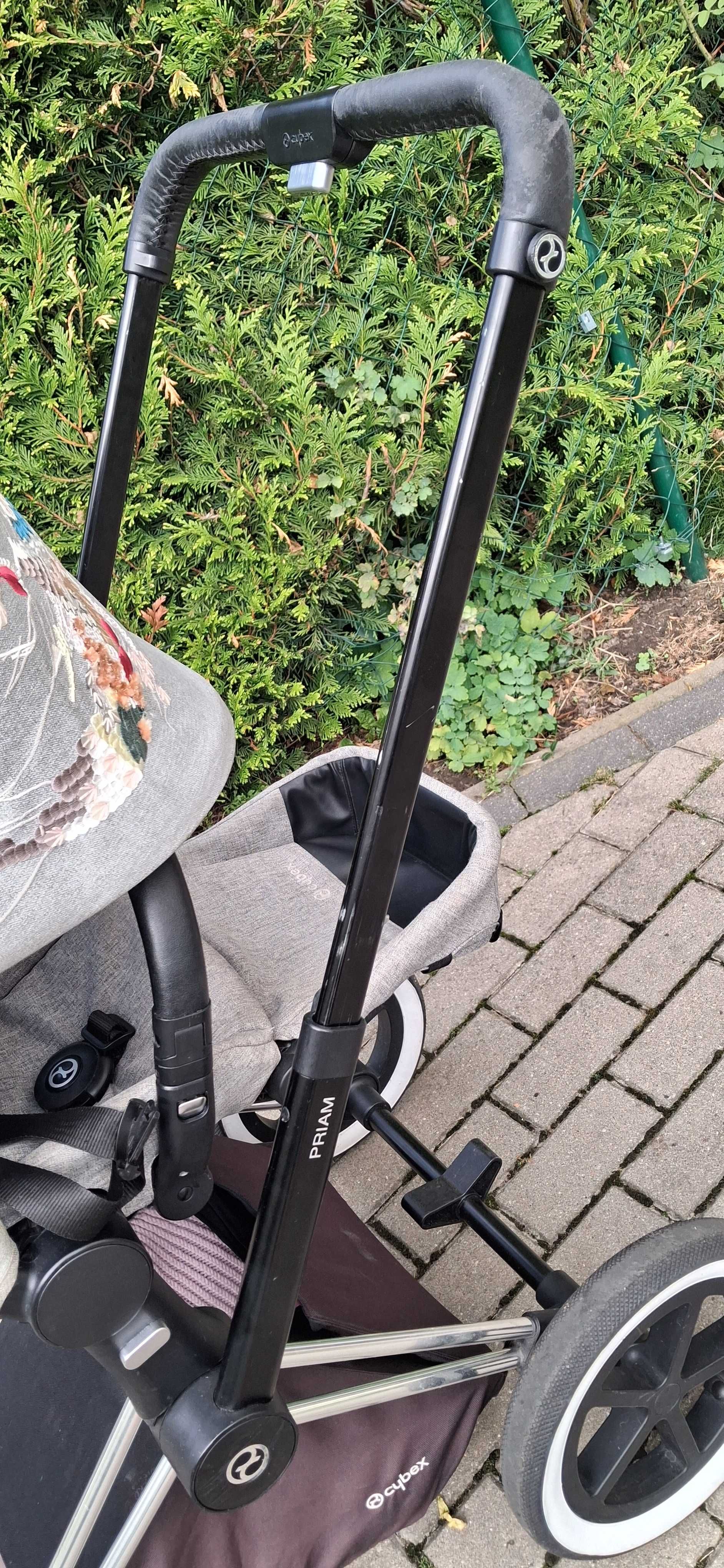 Wozek spacerówka plus śpiwór narty koi cybex priam 2.0