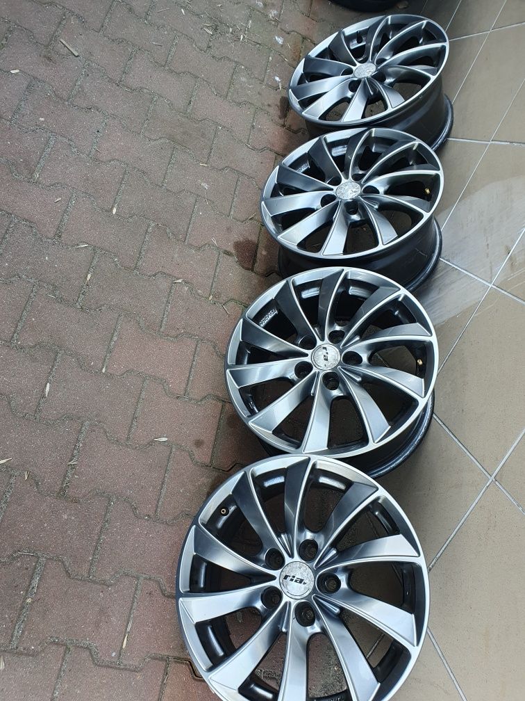 Felgi aluminiowe 16" Rial Audi Mercedes Vw 5x112 ET38