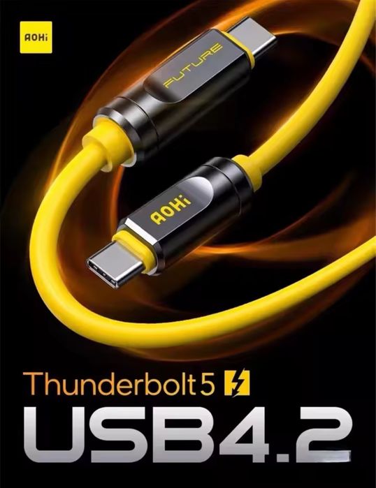 Кабель AOHI Adonis 240 W 120 Gbps Thunderbolt 5
