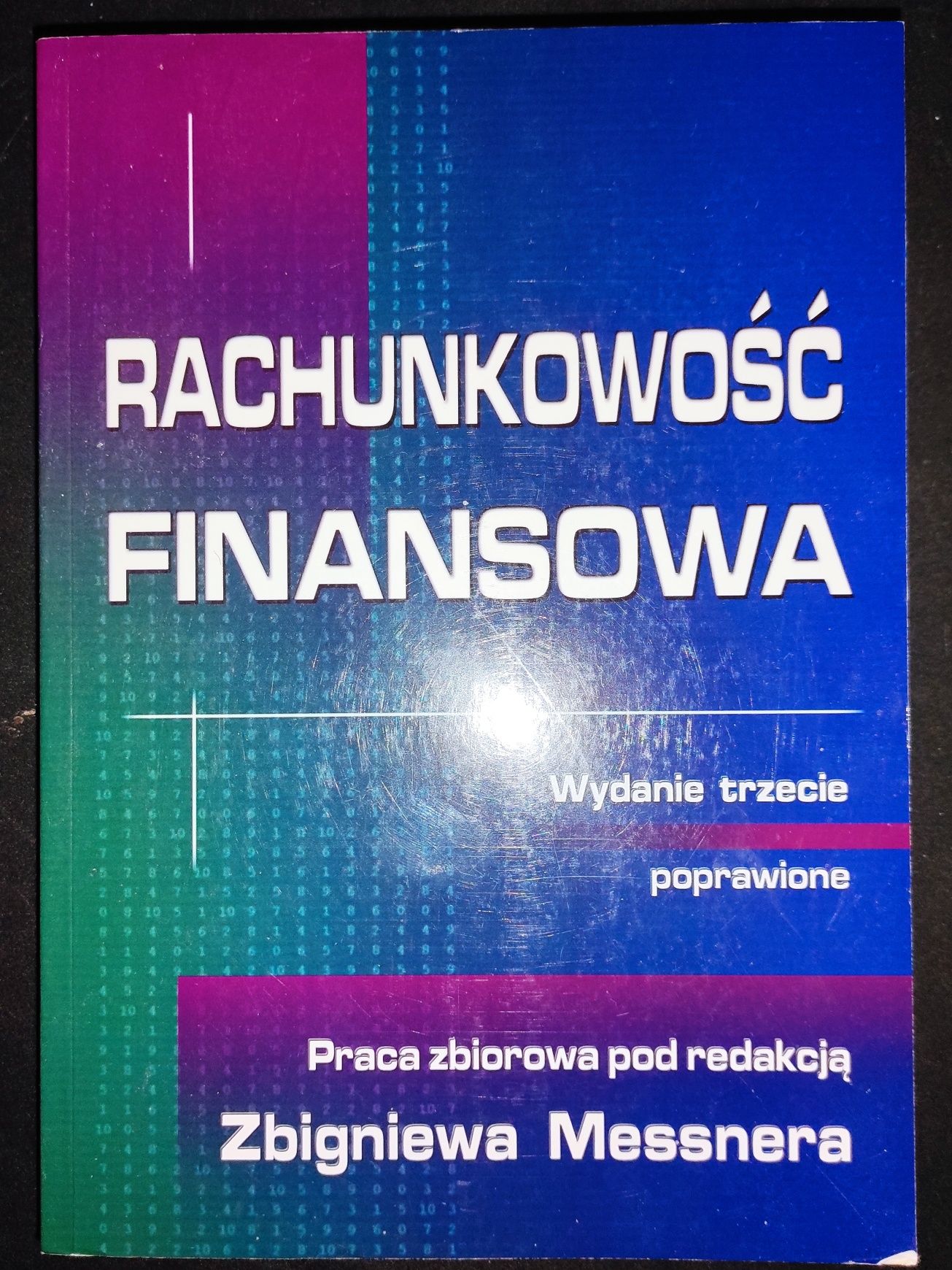 Rachunkowość Finansowa Zbigniew Messner