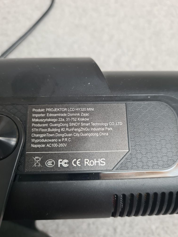 Projektor rzutnik mini przenosny Android ED WIFI FULL HD SMART TV