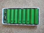 Powerbank na ogniwa 18650 + Sony Murata VTC 6 8sztuk