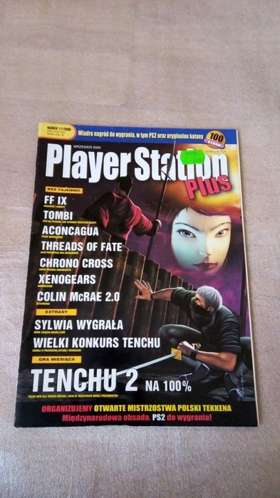Czasopismo playerstation plus wrzesień 2000 r