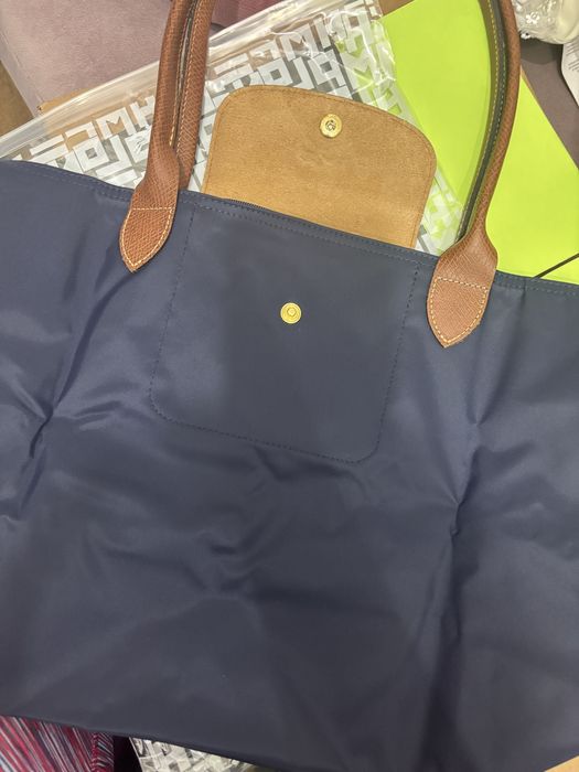Longchamp nowa granat Le pliage shopping depose