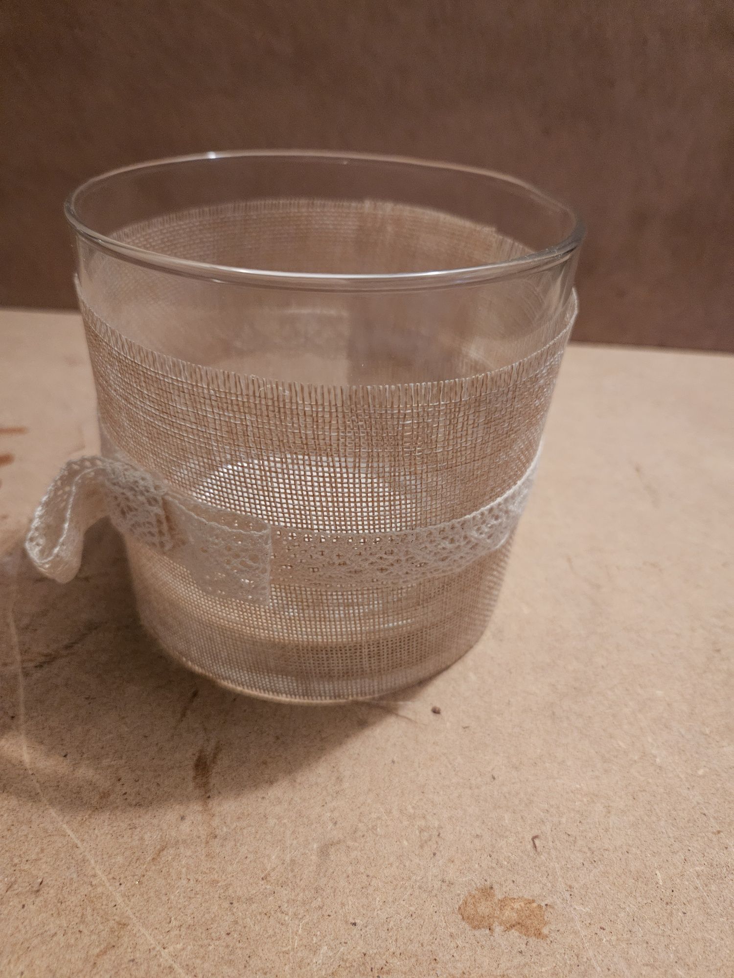 Szklany cylinder 12,5x12,5 cm – grube szkło