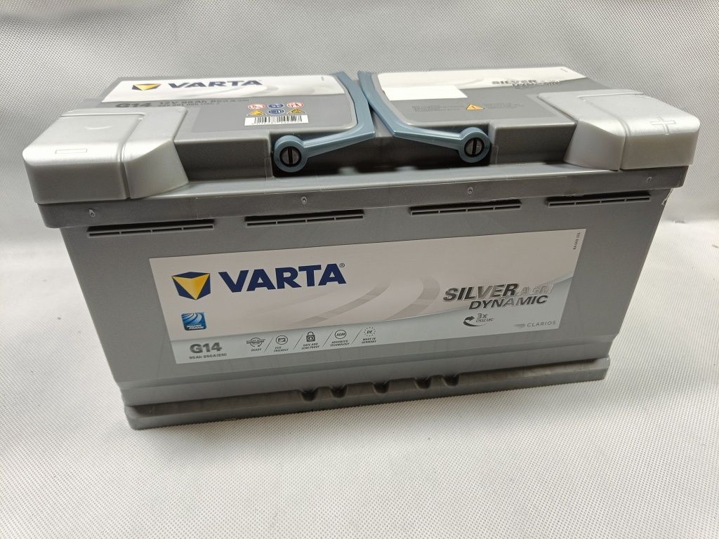 NOWY! Akumulator Rozruchowy 12V 95Ah 850A Varta Silver Dynamic G14 AGM