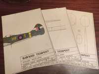 Plany modelarskie 75 nr 5 1976 rok Hawker Tempest