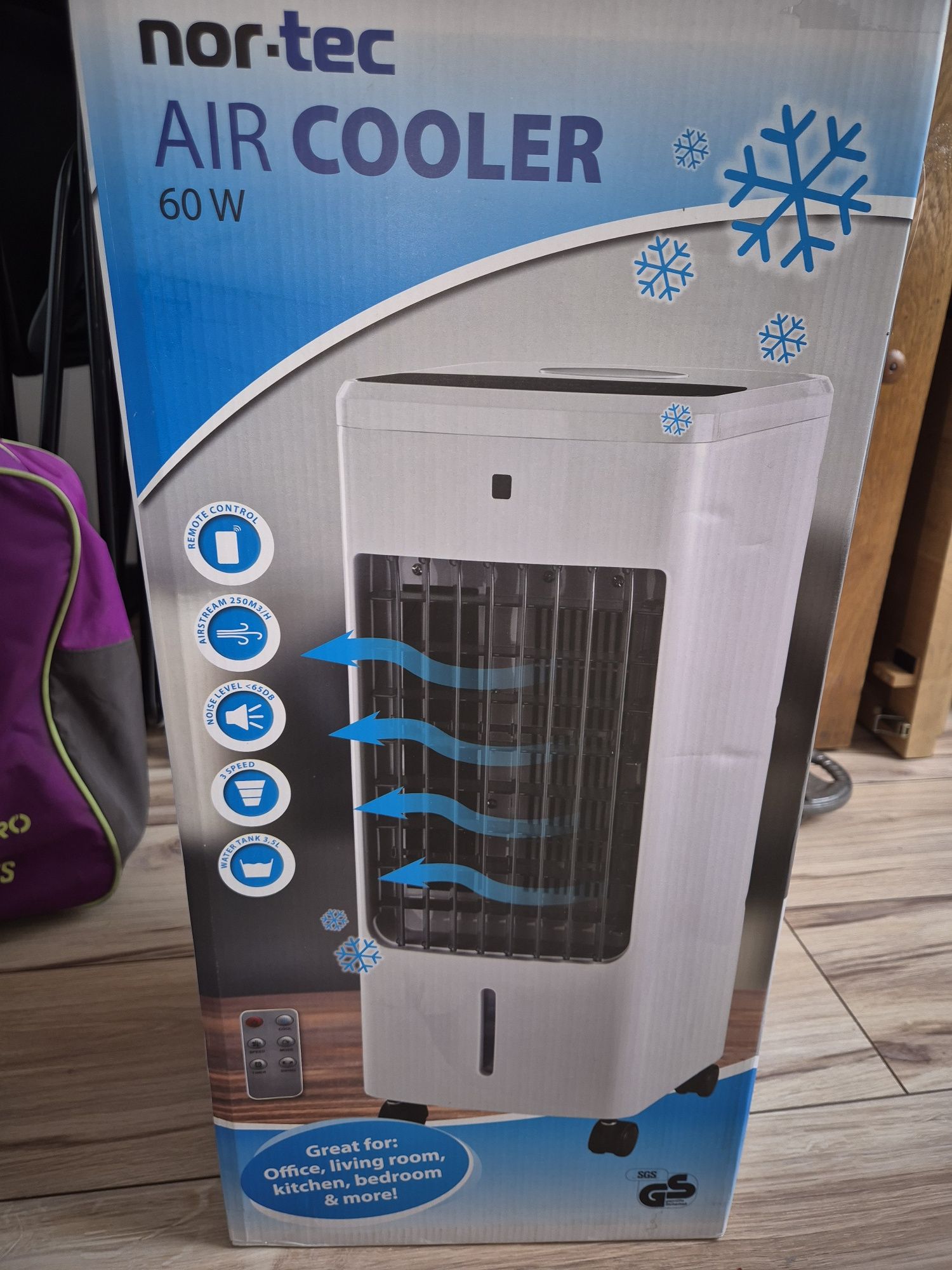 Air cooler nor-tec, wentylator kierunkowy