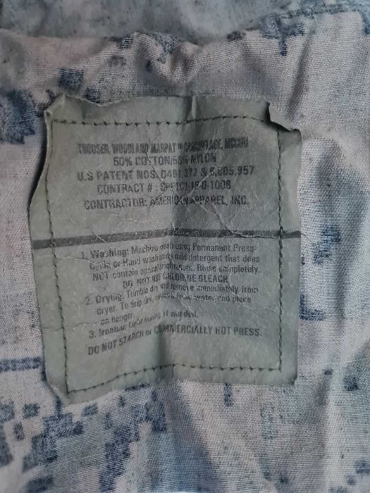 Spodnie Mundur Marpat Woodland MCCUU Marines US Army USMC Medium Short
