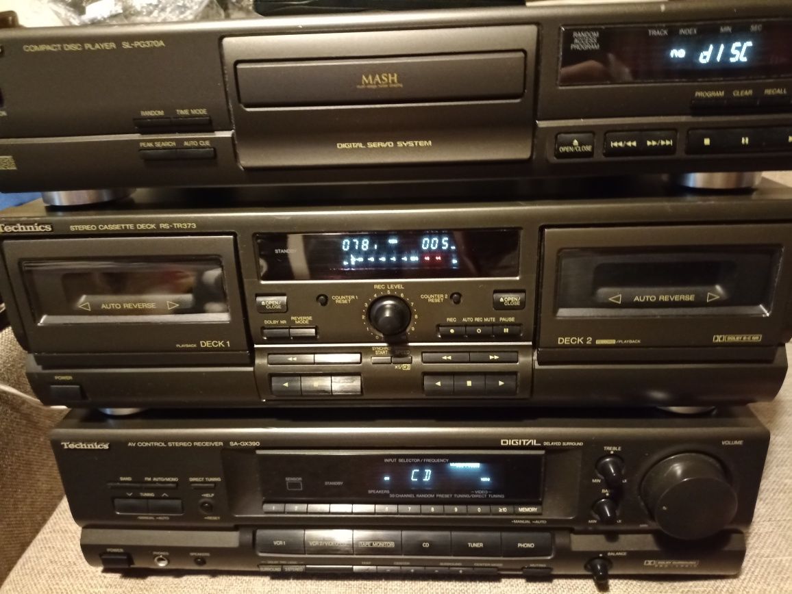 Wieża Technics 3 elementy