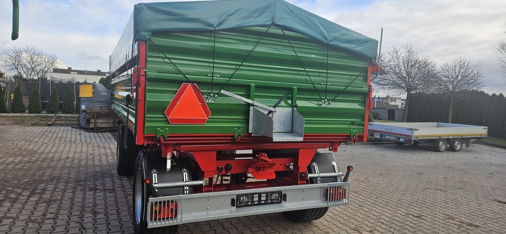 Przyczepa rolnicza wywrotka 3stronna IFA hw hl 8011 8 ton