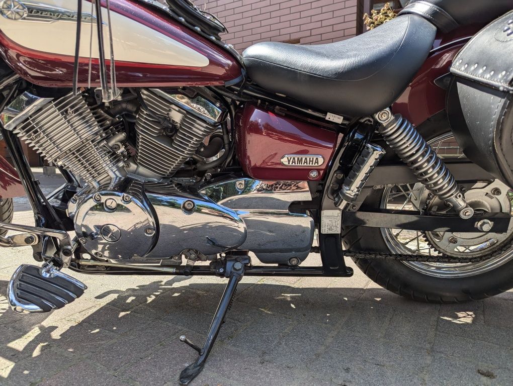 Motor motocykl Yamaha DragStar XVS125 Przebieg 6100 km 2002r oryginal