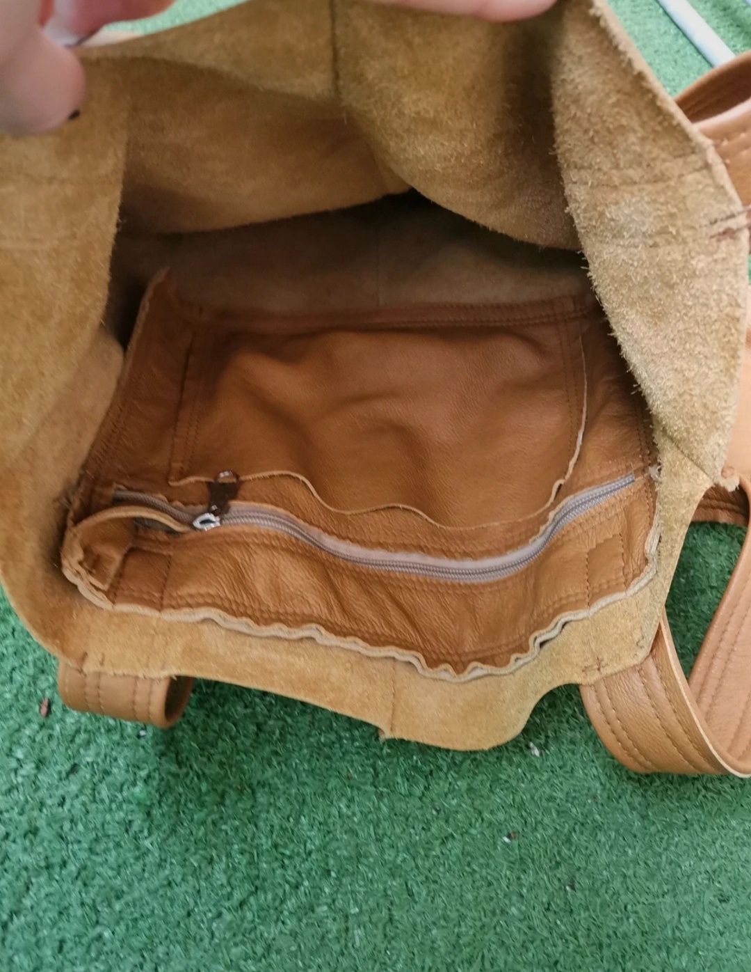 Torebka shopper skóra