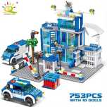 Конструктор полицейский участок 753д поліція лего  lego city полиция