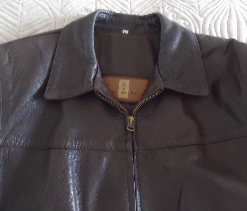 Casa das Peles  -  Casaco em cabedal granulado