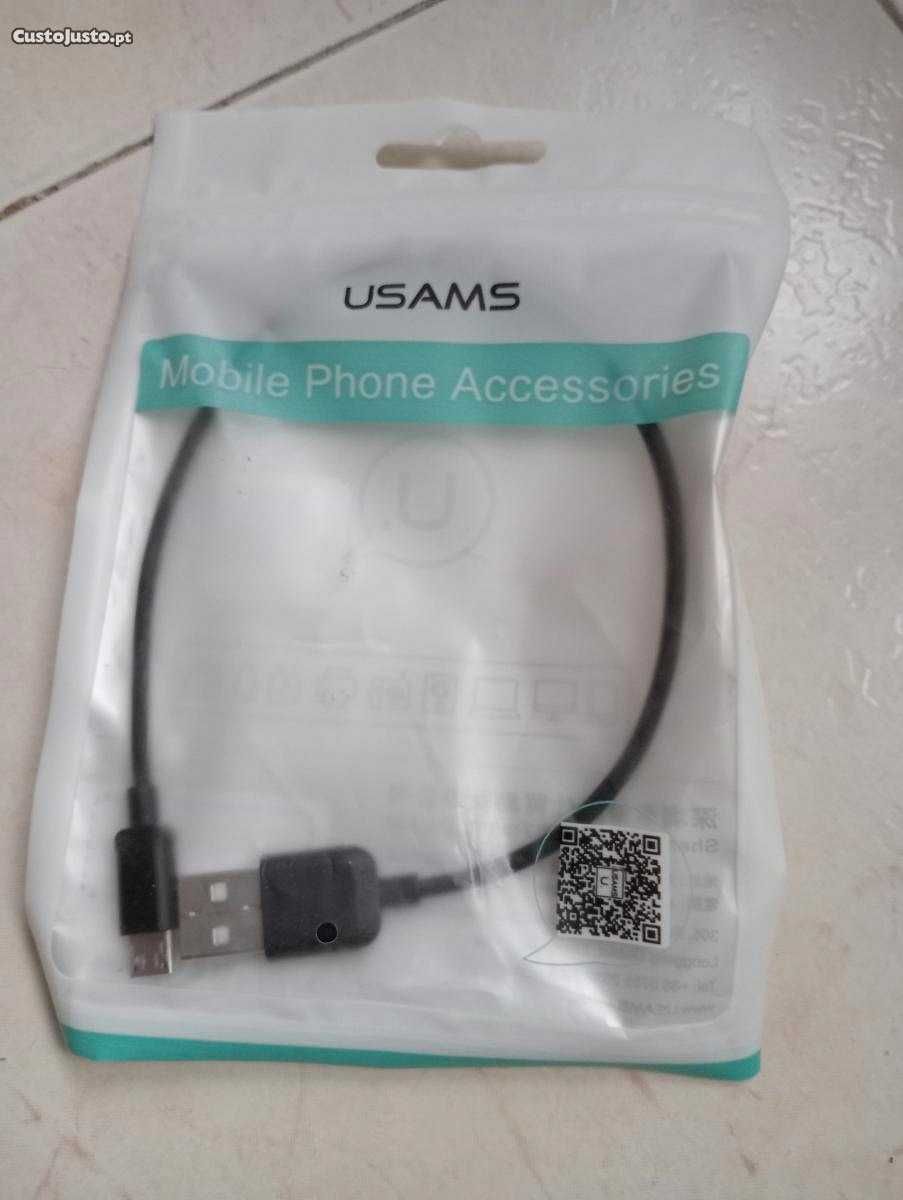 Cabo Micro usb 25cm "novo"