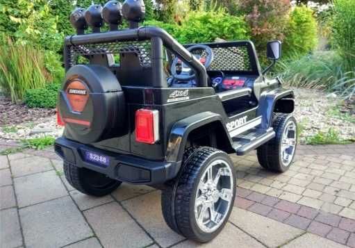 AUTO na akumulator DUŻY JEEP DLA DZIECI 4x4 S2388 samochód pojazd