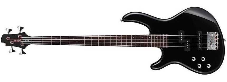 Cort Action Bass Plus LH BK leworęczna gitara basowa 4str.