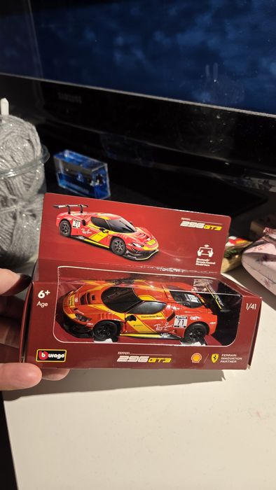 Samochod shell ferrari 296gt3 sterowany