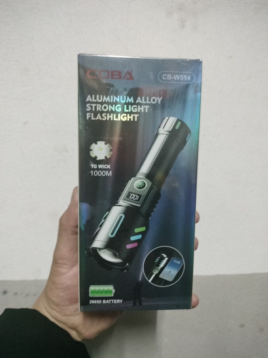 Laterna Coba longo alcance 1000m