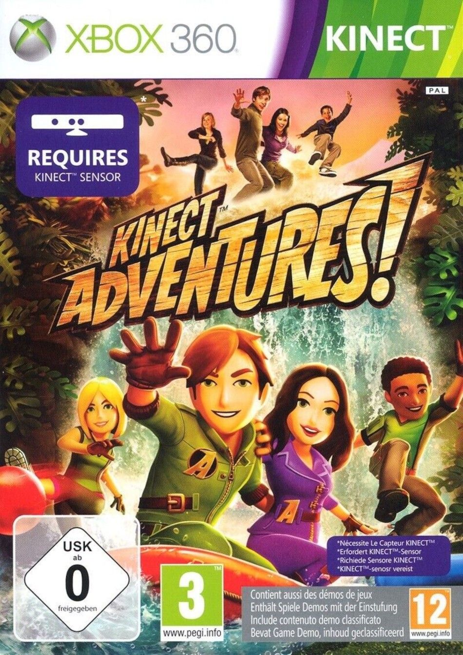 Kinect Adventures XBOX 360 Uniblo Łódź