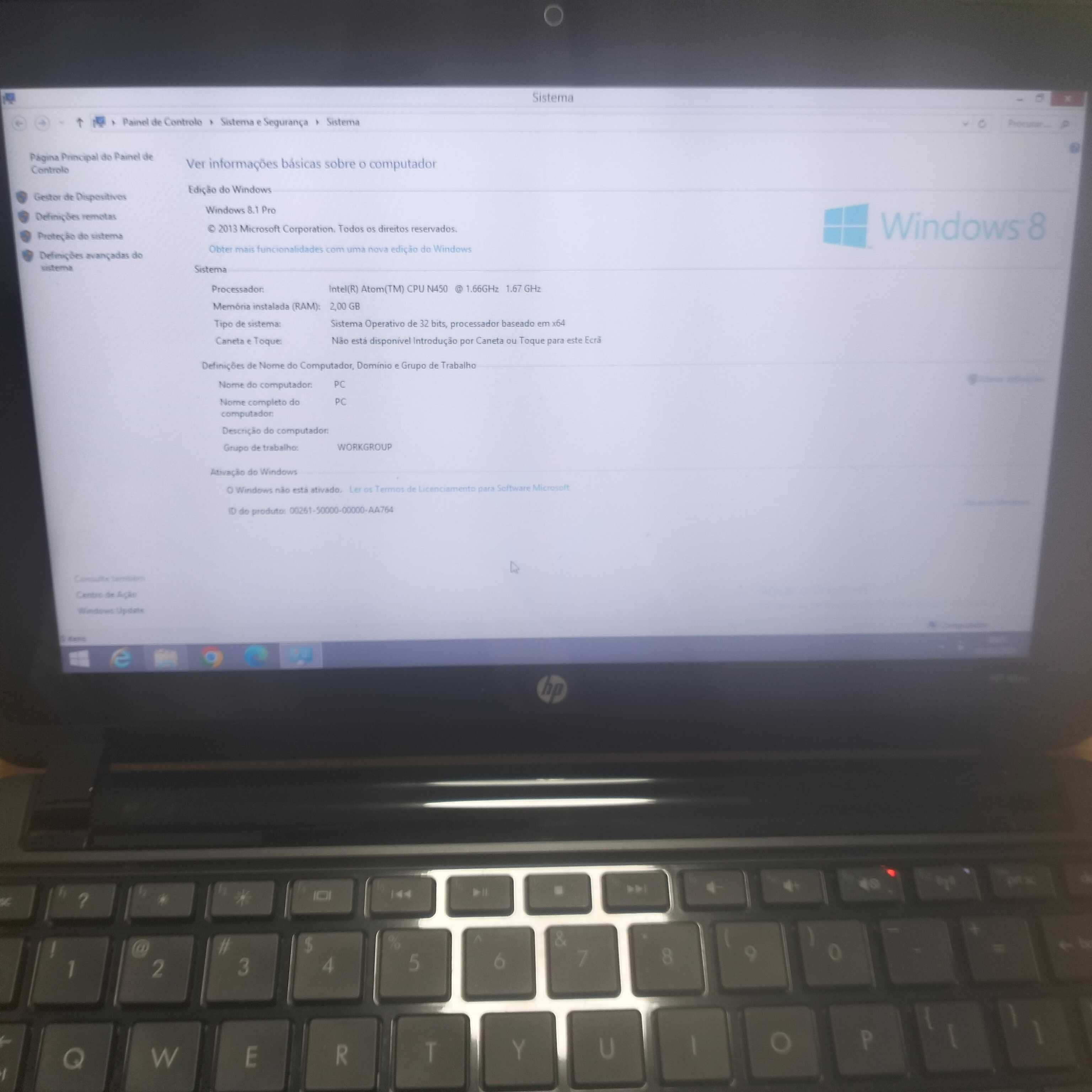 Portátil HP mini