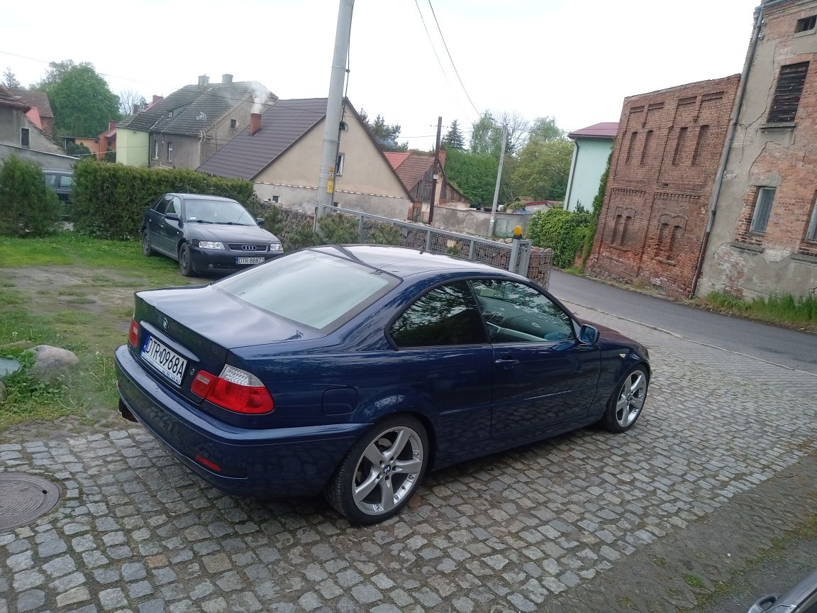 BMW e46 318ci 143ps lift sprow/zareje. 185tkm alu 18 ewe. zamienię bus