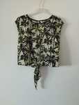 Blusa Stradivarius com laço