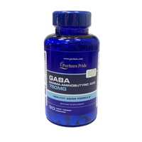 GABA 750 mg Puritan's Pride 90шт гама-аміномасляна кислота now foods