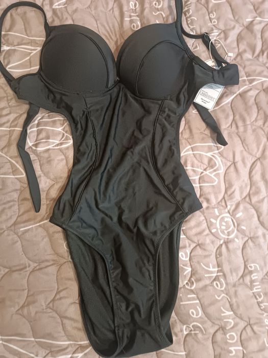 Купальник черный, совместный