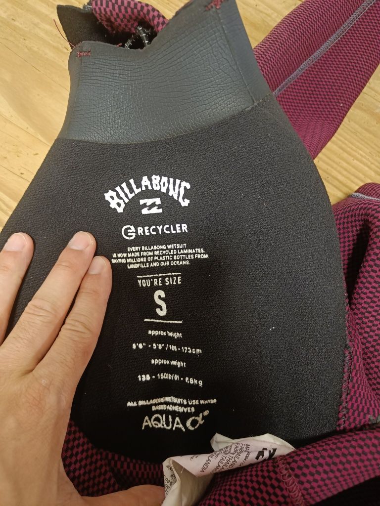 Fato Surf Billabong Revolution 4/3mm