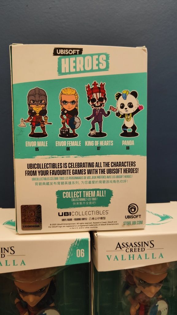 Ubisoft Heroes Assassin's  figurki 3 sztuk