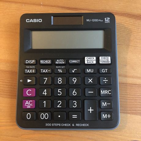 Kalkulator Casio MJ-120D Plus gwarancja