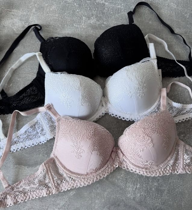 Бюстгальтер білий, 75В, пуш-ап, новий